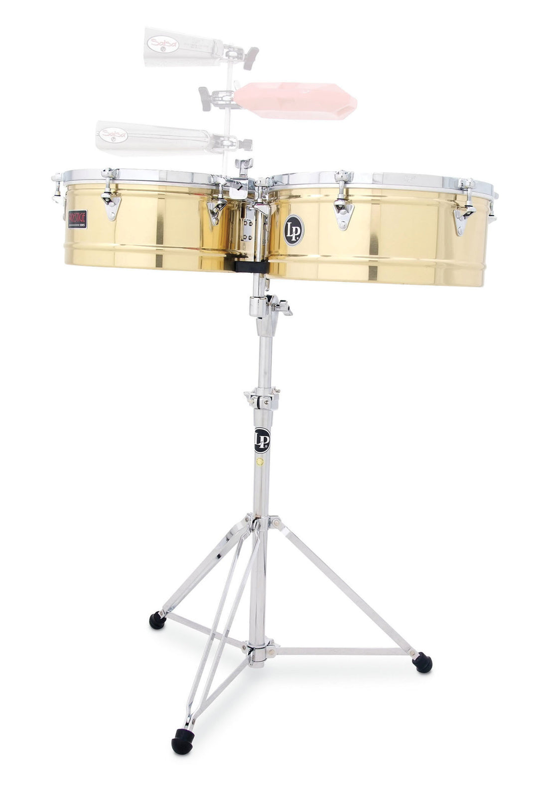 Latin Percussion Timbales Prestige de latón macizo - 14"/15" (LP1415-B)