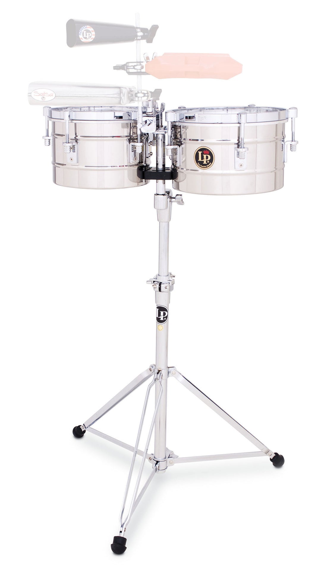 Timbales Latin Percussion Tito Puente Timbalitos - Steel (LP272-S)