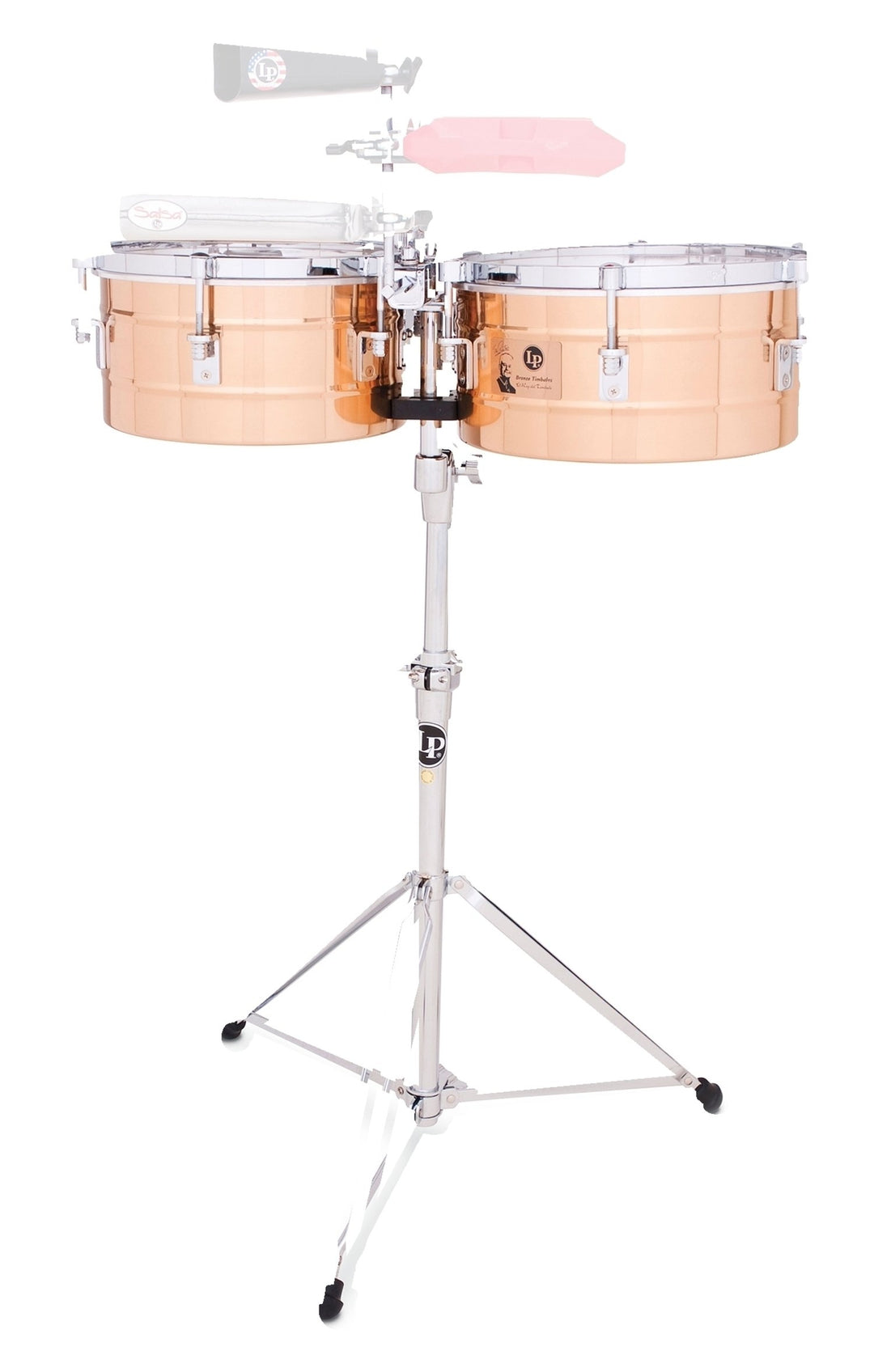 Latin Percussion Timbales Tito Puente Bronce - 12"/13" (LP255-BZ)