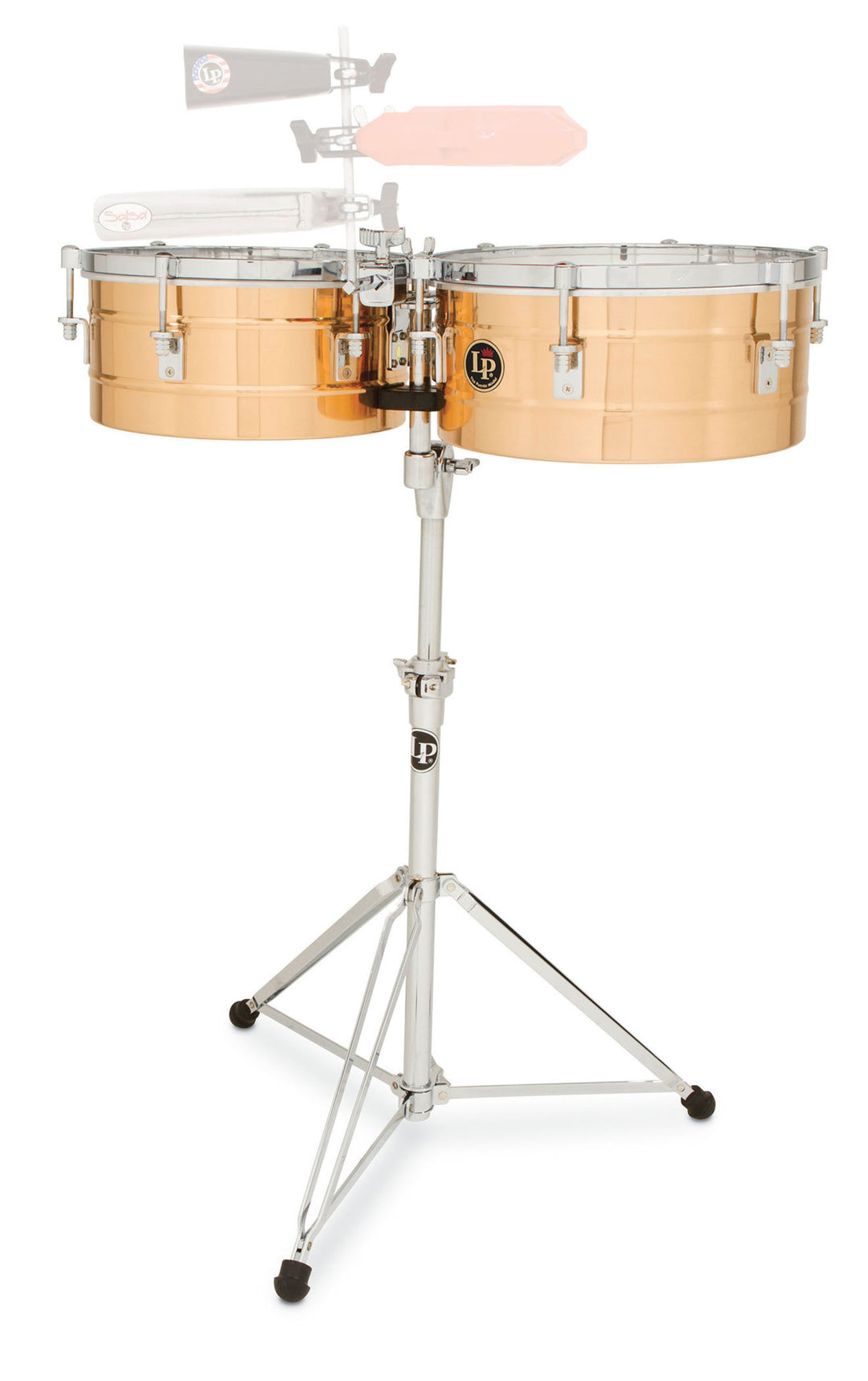 Latin Percussion Timbales Tito Puente de bronce - 14"/15" (LP257-BZ)