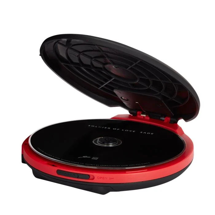 AIWA PCP-850 Reproductor de CD portátil – MP3 y Anti-Shock, rojo