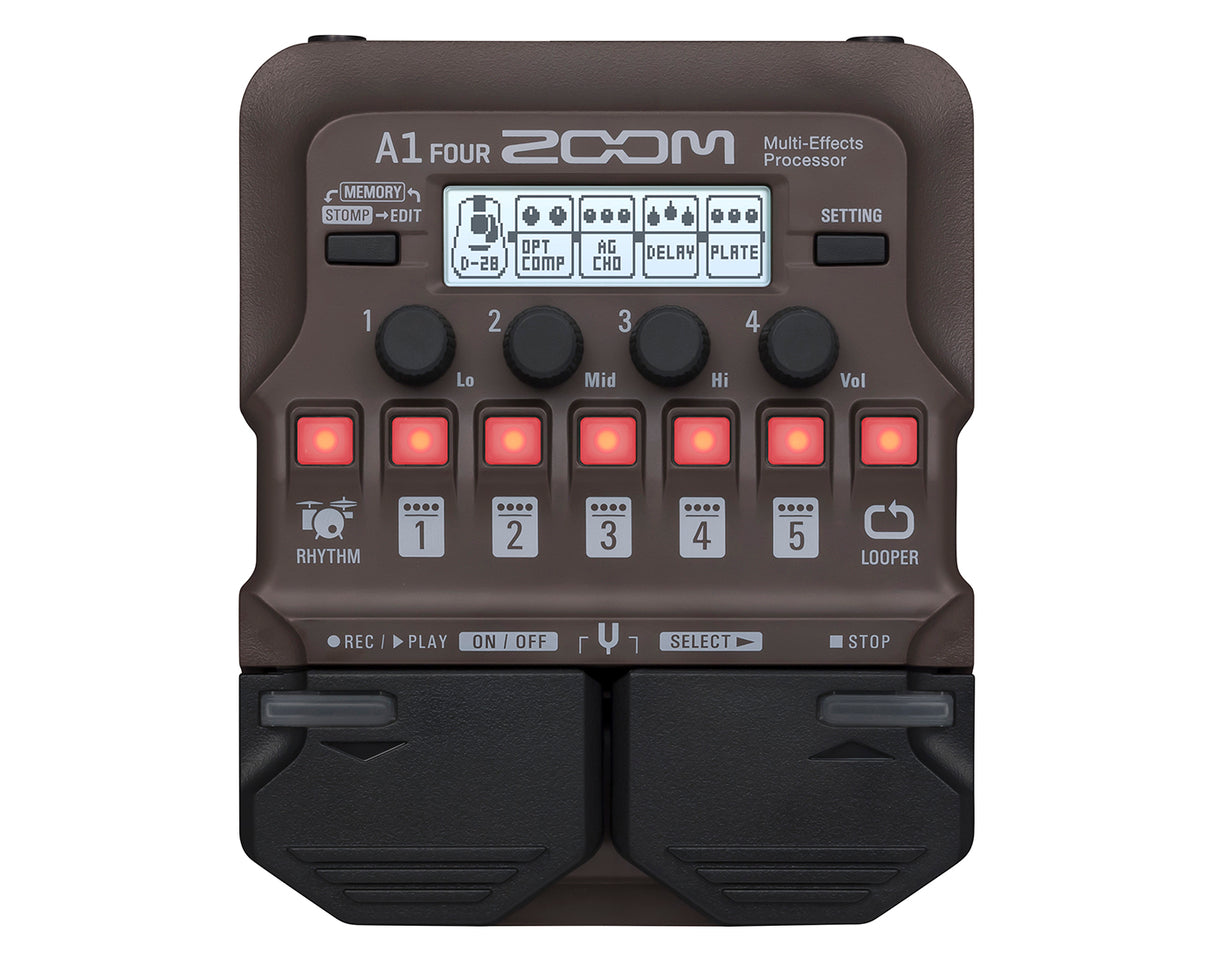 Zoom A1 Four Acoustic Effects Pedal
