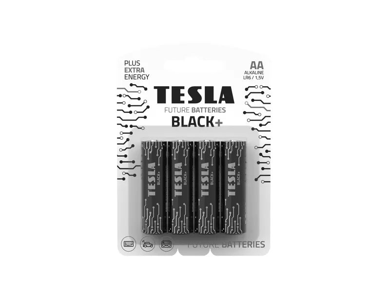 Pilas Tesla Black+ AA (4 uds.)
