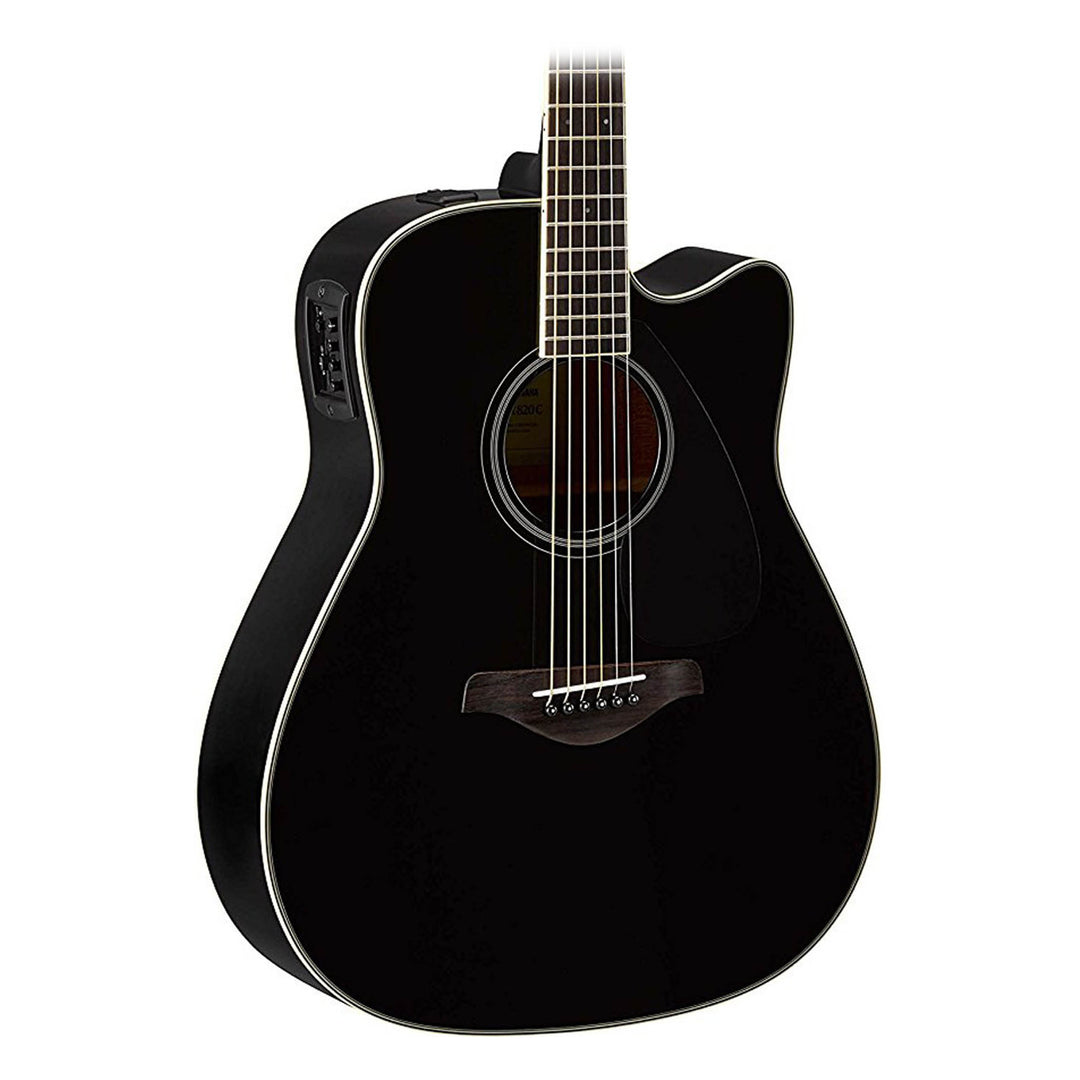 Yamaha FX370C Guitarra Electrónica Acústica (Negro)