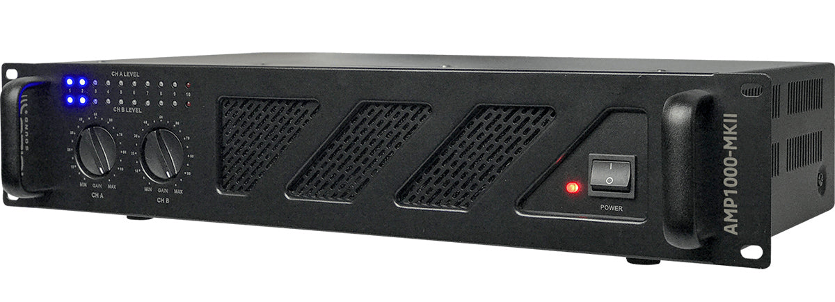 Ibiza AMP1000-MKII Power Amplifier (2x800W)