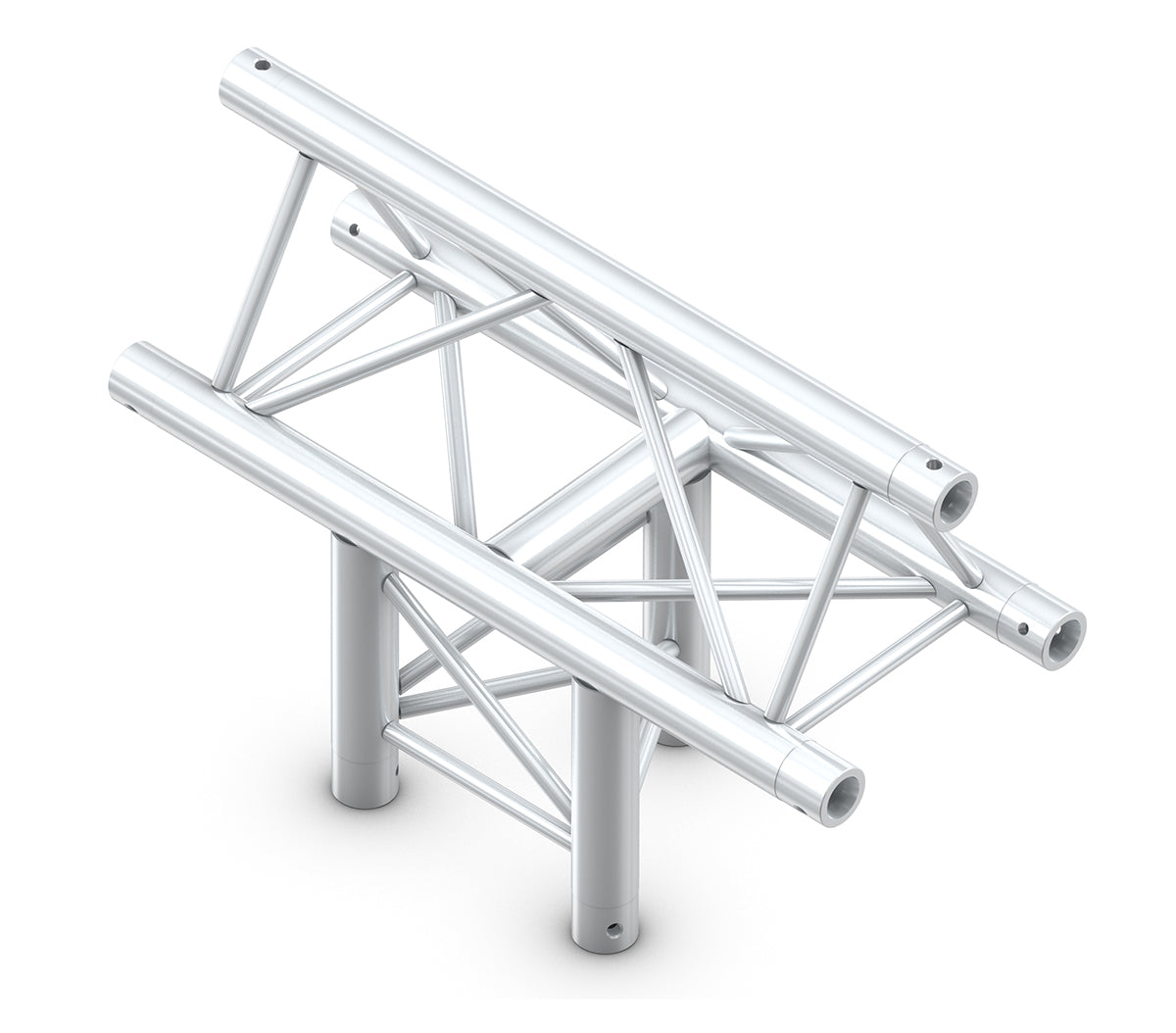 Milos STB trio 3-way vertical T-piece corner, apex up