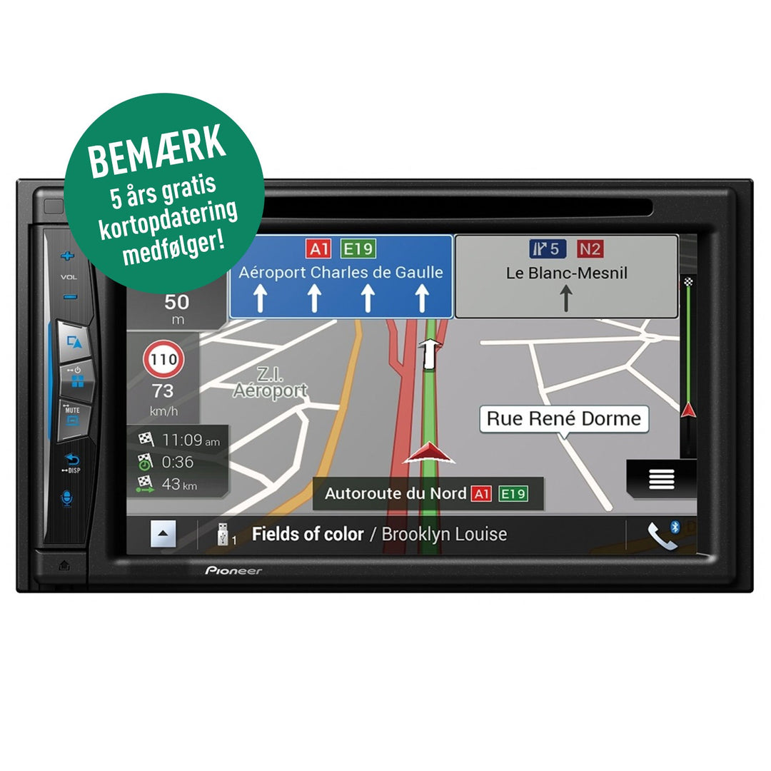 Pioneer AVIC-Z630BT Navegación GPS, Bluetooth y Apple CarPlay Inalámbrico