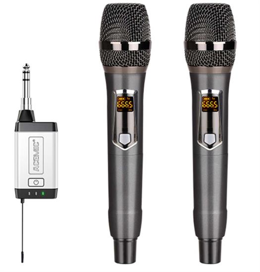 Acemic Q2M Conjunto de 2 micrófonos inalámbricos inteligentes