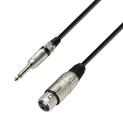 6.3mm Jack to XLR female (1m)