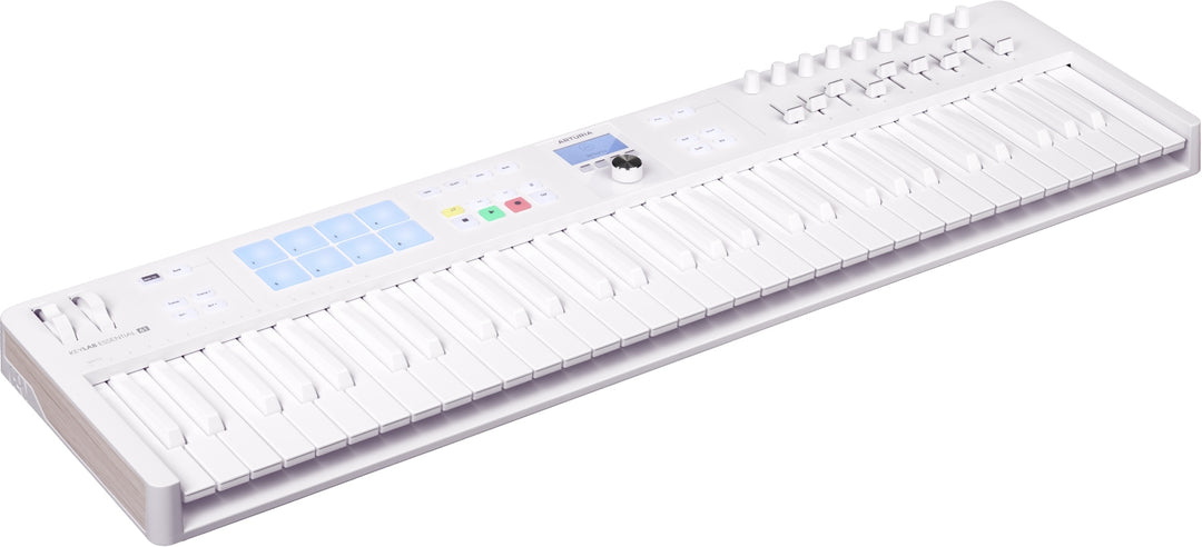 Arturia KeyLab Essential MK3 61 Teclado MIDI (Alpine White)