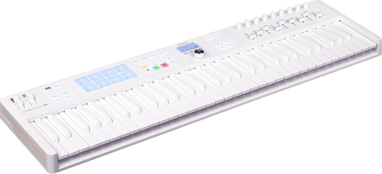 Arturia KeyLab Essential MK3 61 Teclado MIDI (Alpine White)