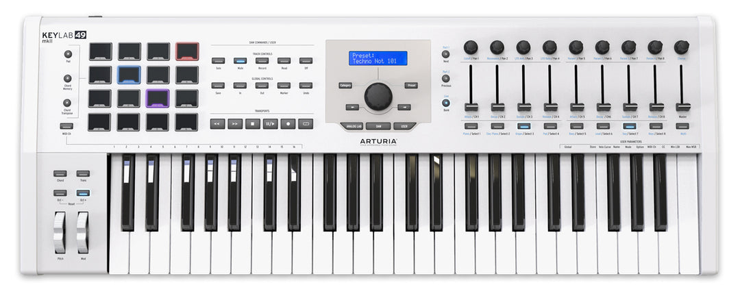 Arturia KeyLab 49 MKII Teclado MIDI (White)