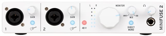 Arturia Minifuse 2 Interfaces de Audio (Hvid)