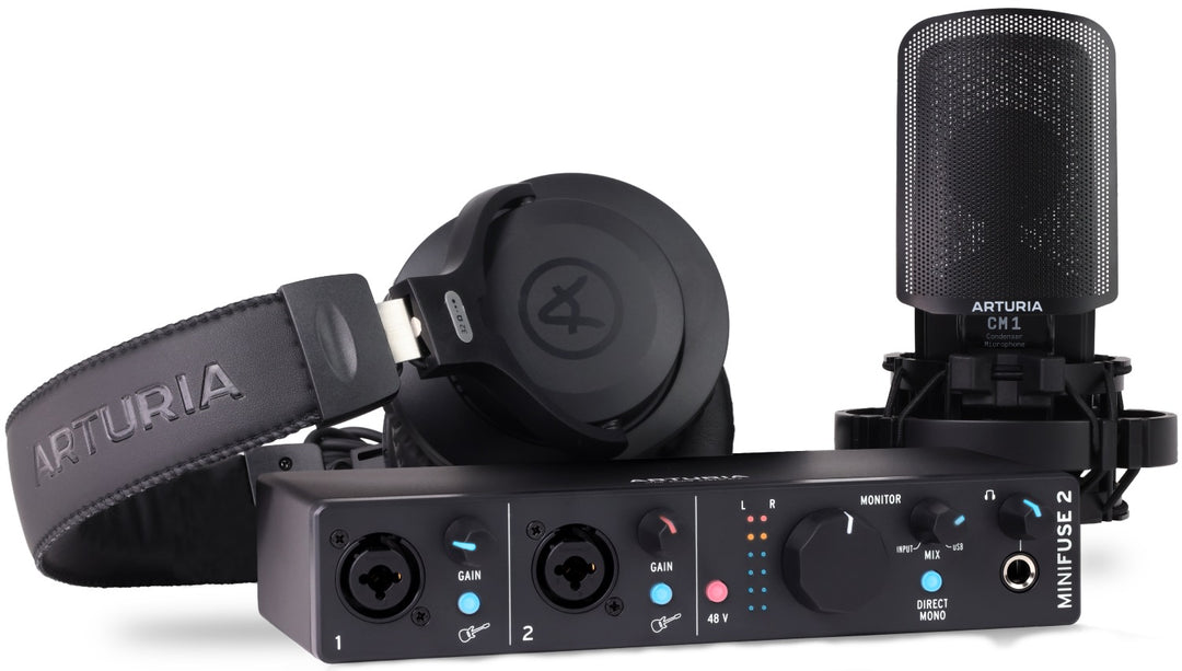 Arturia Minifuse Recording Pack (Negro)