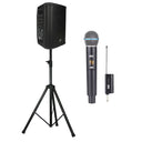 V-Tone Altavoz con batería/micrófonos bundle