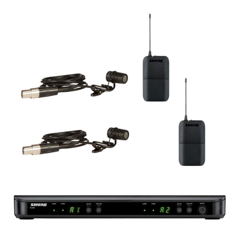 Shure BLX188 W185 Set de Lavalier Inalámbrico (S8)