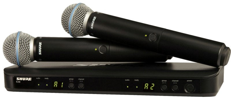 Shure BLX288E/B58-S8 Set de Micrófono de Mano