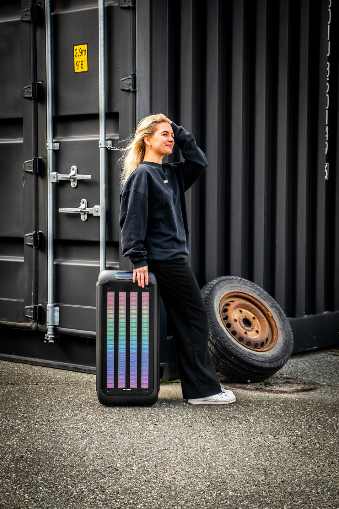 BOOMZ Club - Altavoz de fiesta con luces