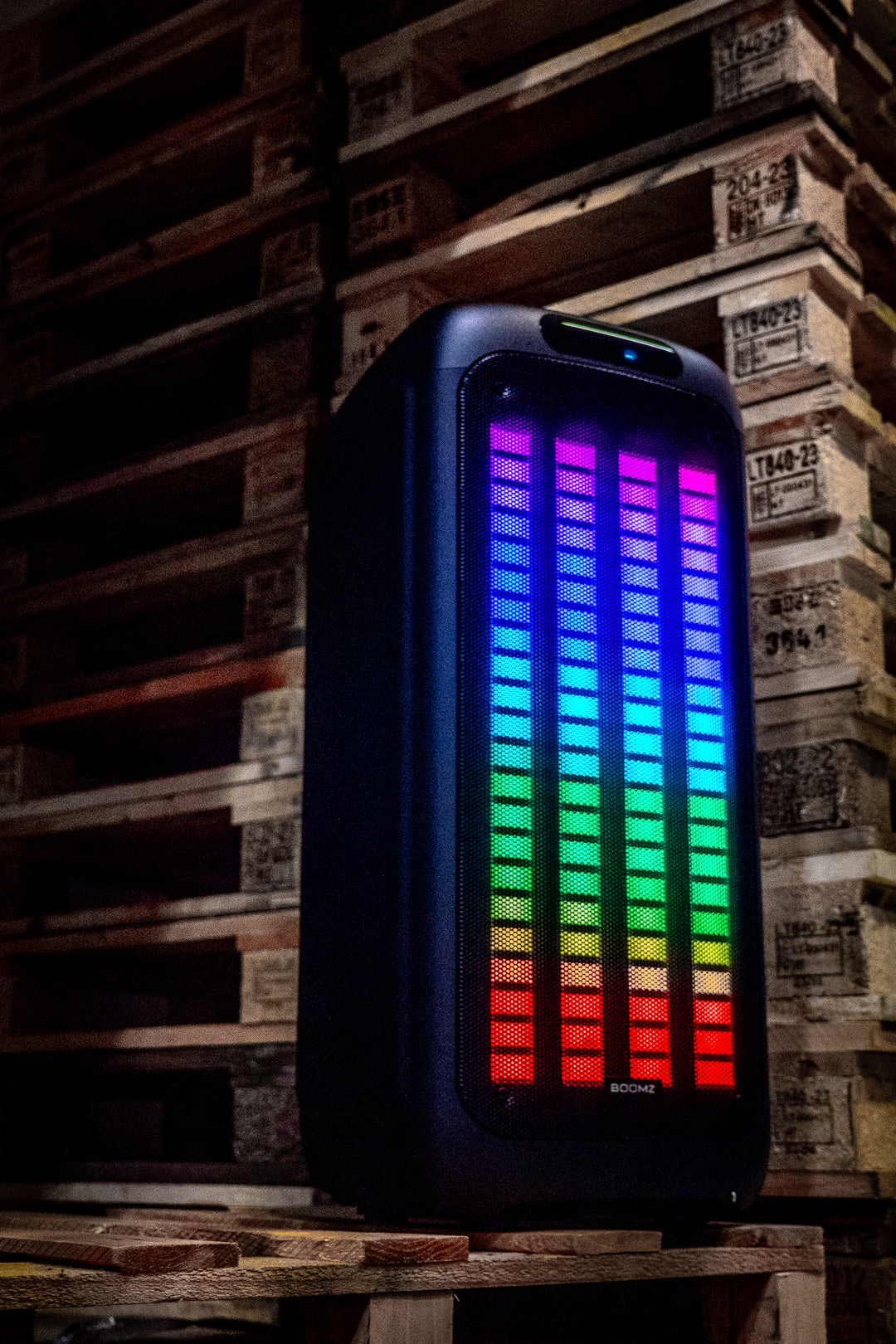 BOOMZ Club - Altavoz de fiesta con luces