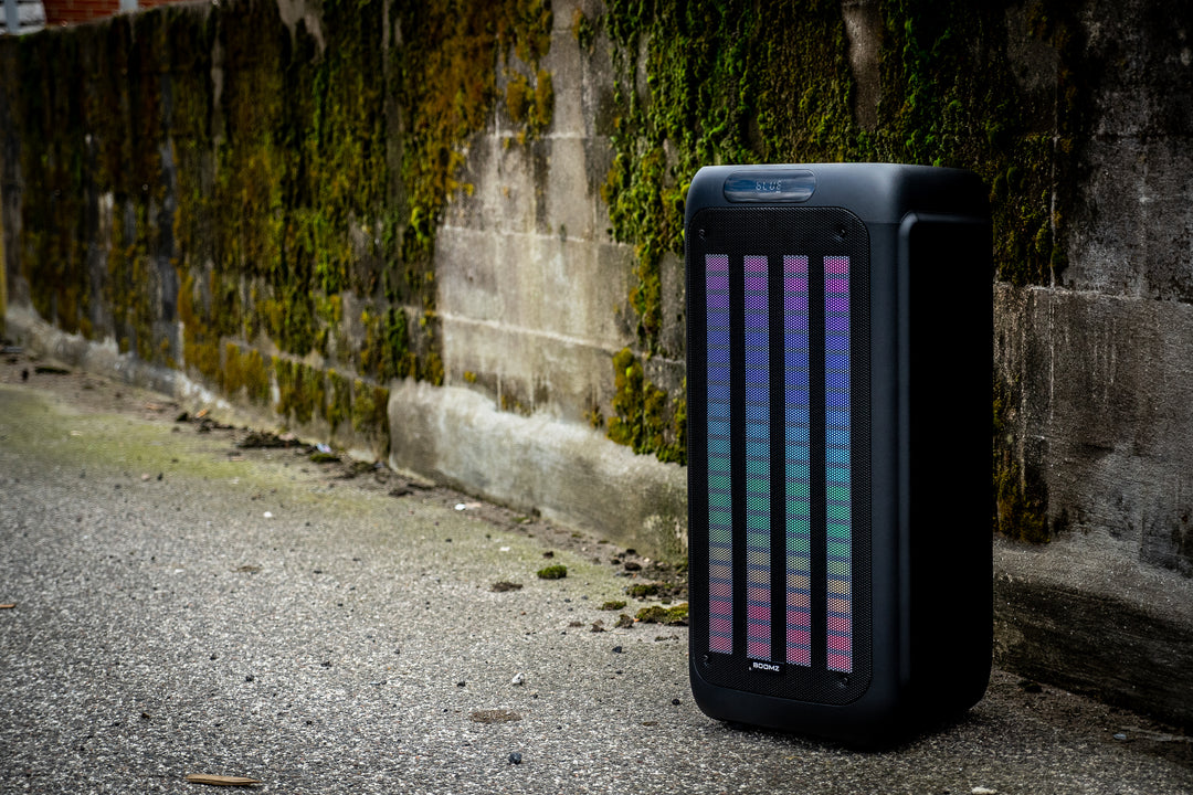 BOOMZ Club - Altavoz de fiesta con luces
