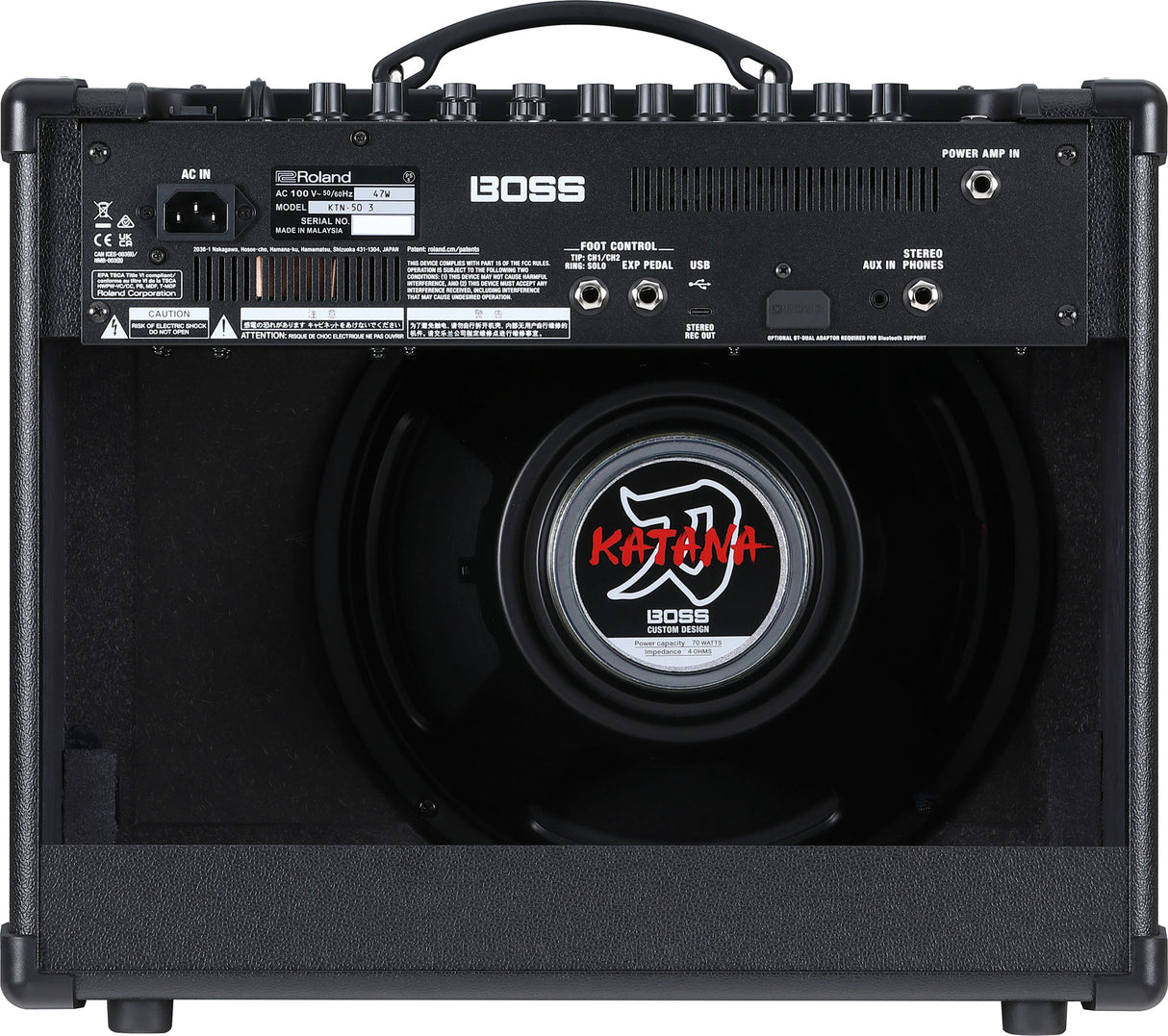 BOSS Katana 50 Gen 3 Amplificador de guitarra