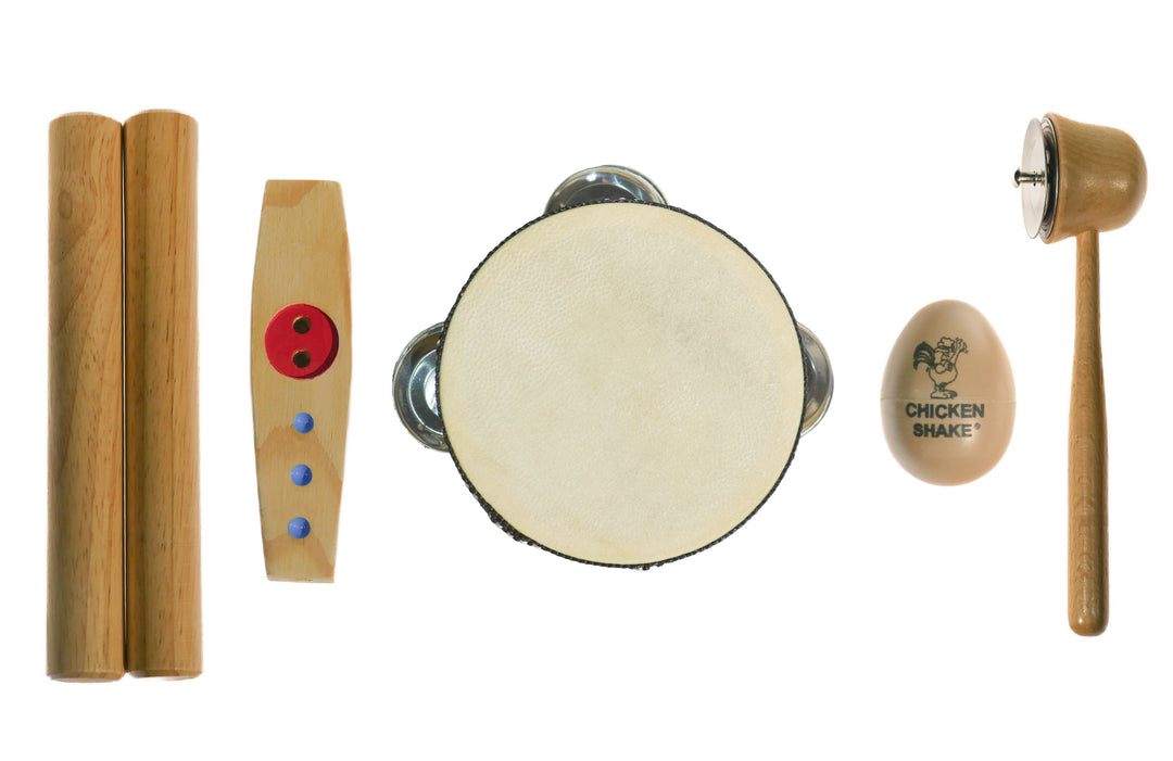 Caja de regalo de Percusión para niños con 5 piezas