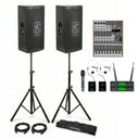 BST MIX / Configuración de mezclador/micrófono X12
