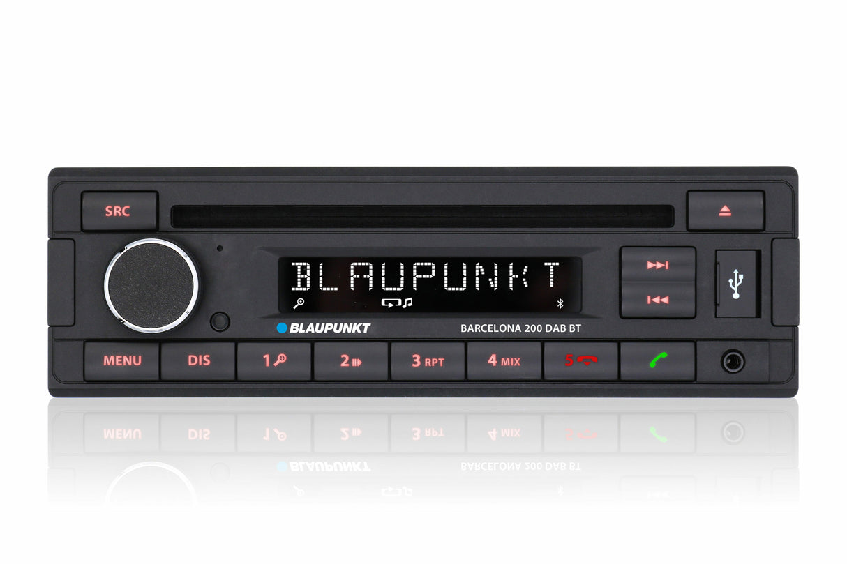 Blaupunkt Barcelona 200 Radio de Coche con FM, DAB+ y Bluetooth