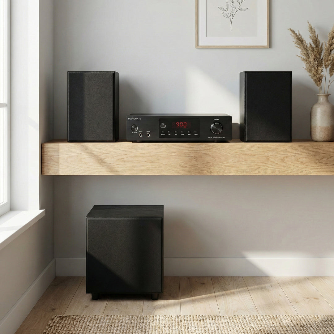 Sistema HiFi y amplificador Nikko Active