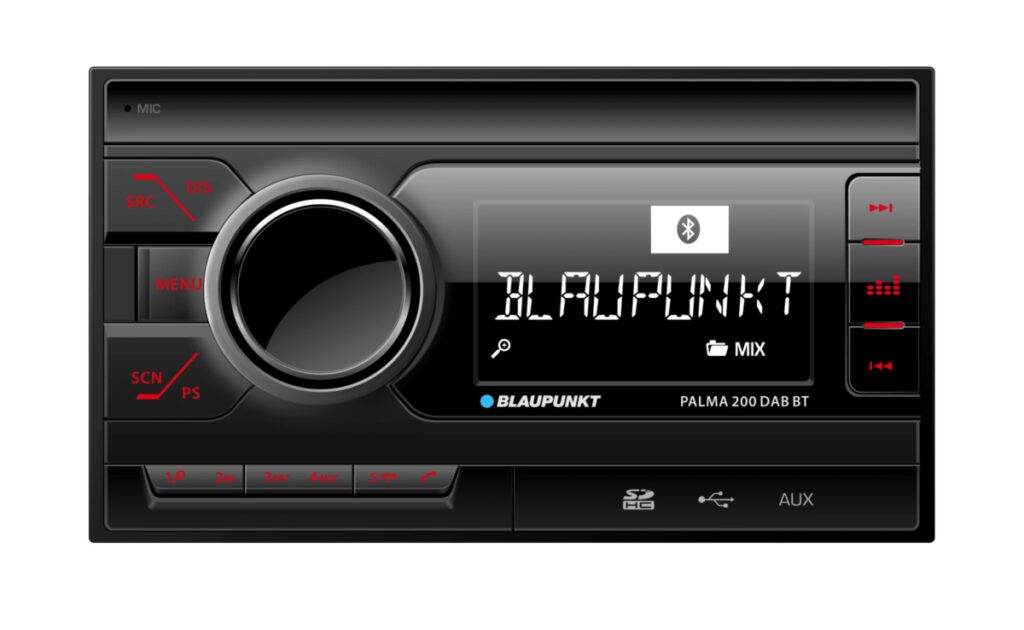 Blaupunkt Palma 200 Radio de Coche con DAB+ y Bluetooth