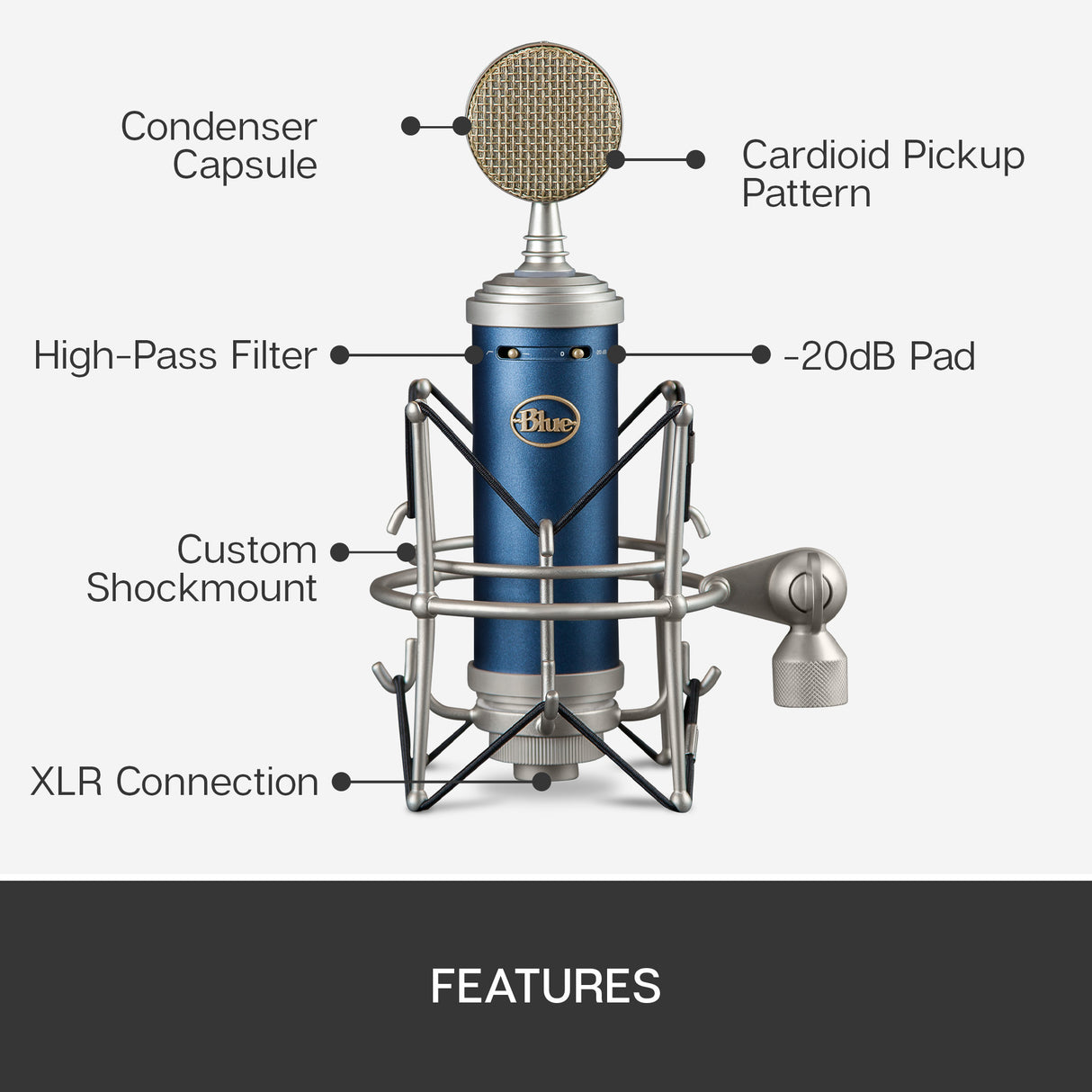 Blue SL Condenser Microphone (Bluebird)