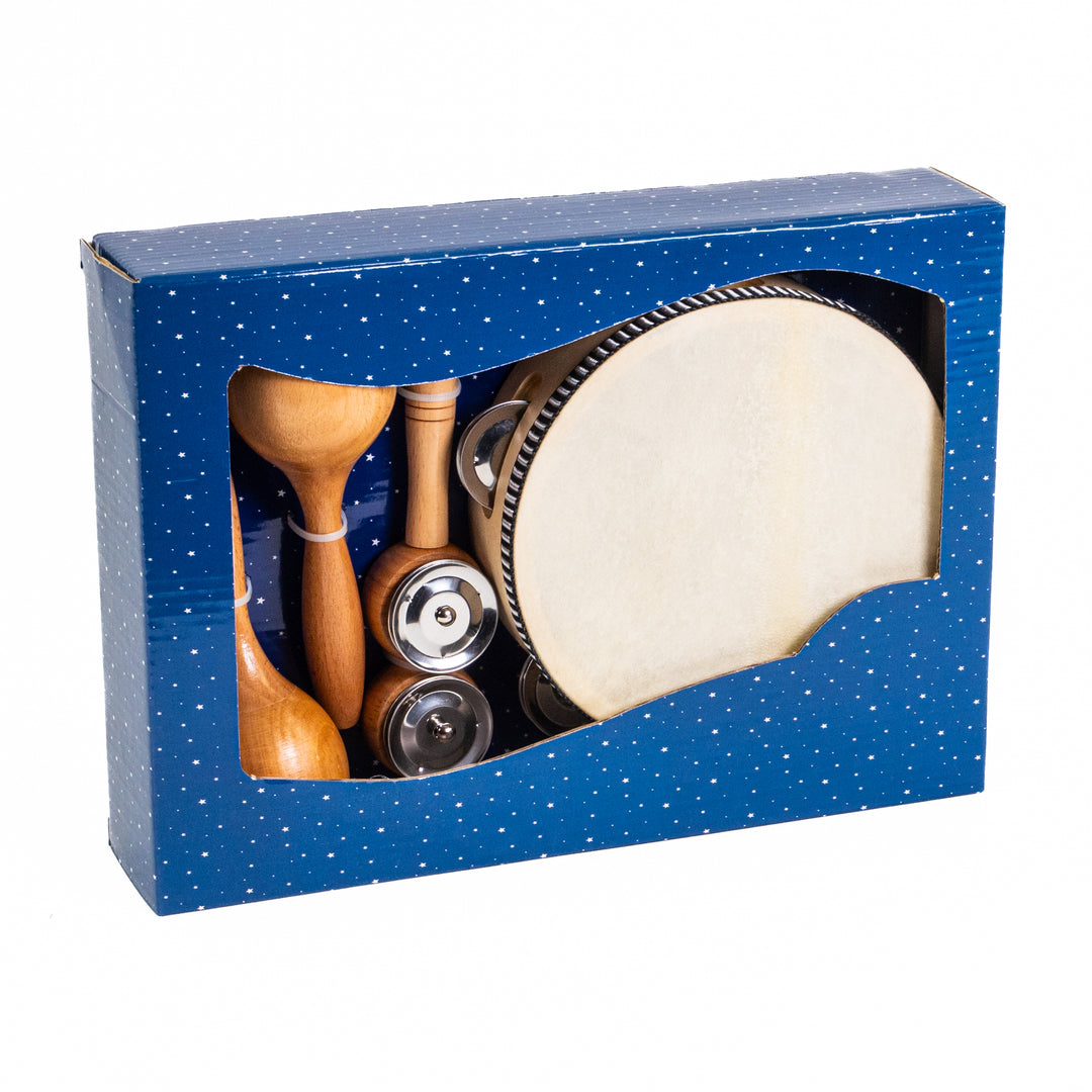 Caja de regalo de Percusión de madera para niños con 3 piezas