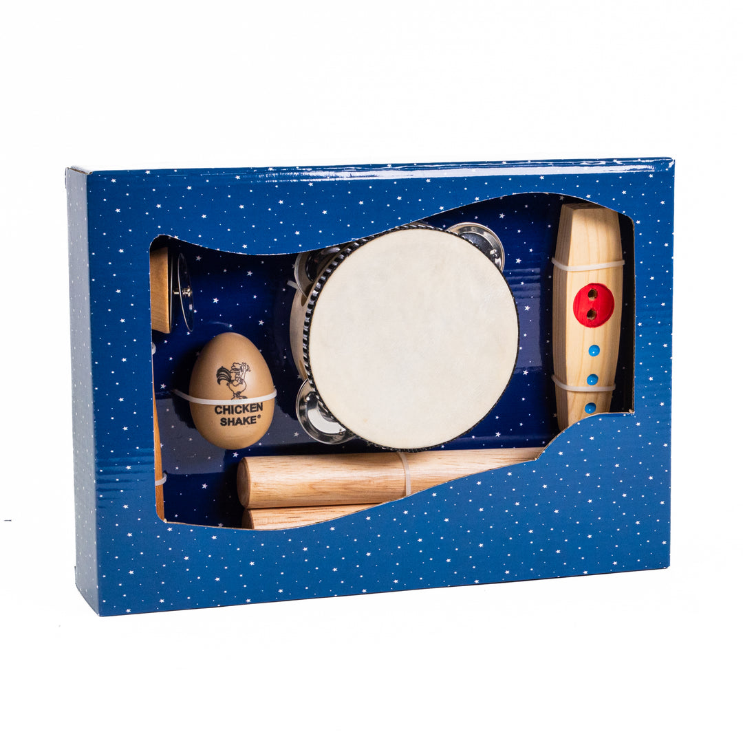 Caja de regalo de Percusión para niños con 5 piezas