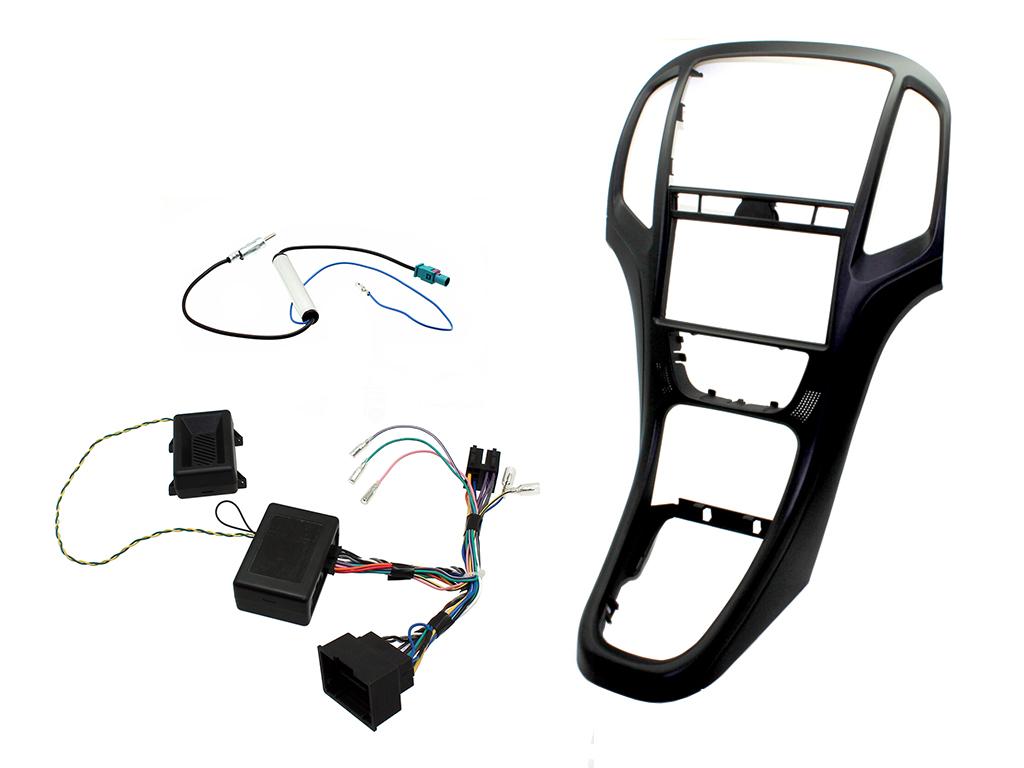 CTKVX04 Kit de Montaje para Opel Astra 2010-2015 (Negro)