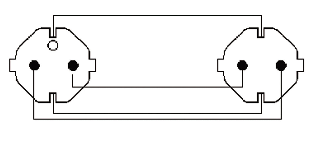 ProCab cable alargador de alimentación Shuko 3x1,5 mm2 3 m