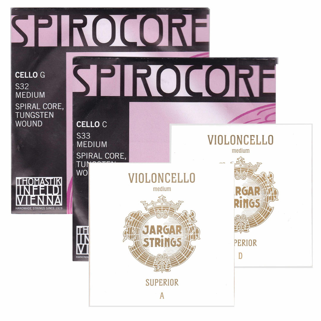 Jargar cuerdas de Violines Superior - G Synthetic /silver