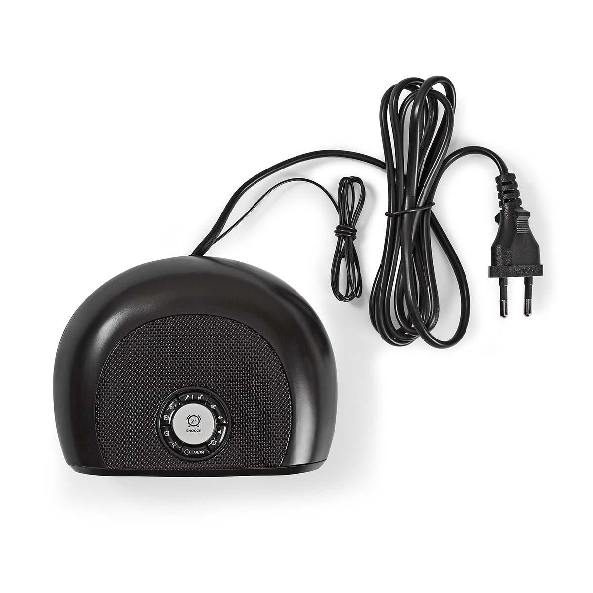 Clock radio with alarm clock