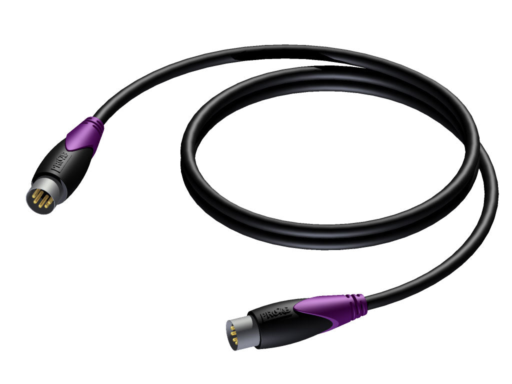 ProCab Midi signal kabel 5 meter (CLD400-5)