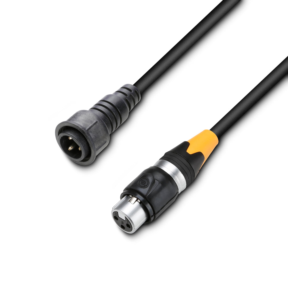 Cameo DMX 3 AD OUT IP65 - Adaptador DMX OUT para LED IP-PAR, 3 pines, 1,0 m