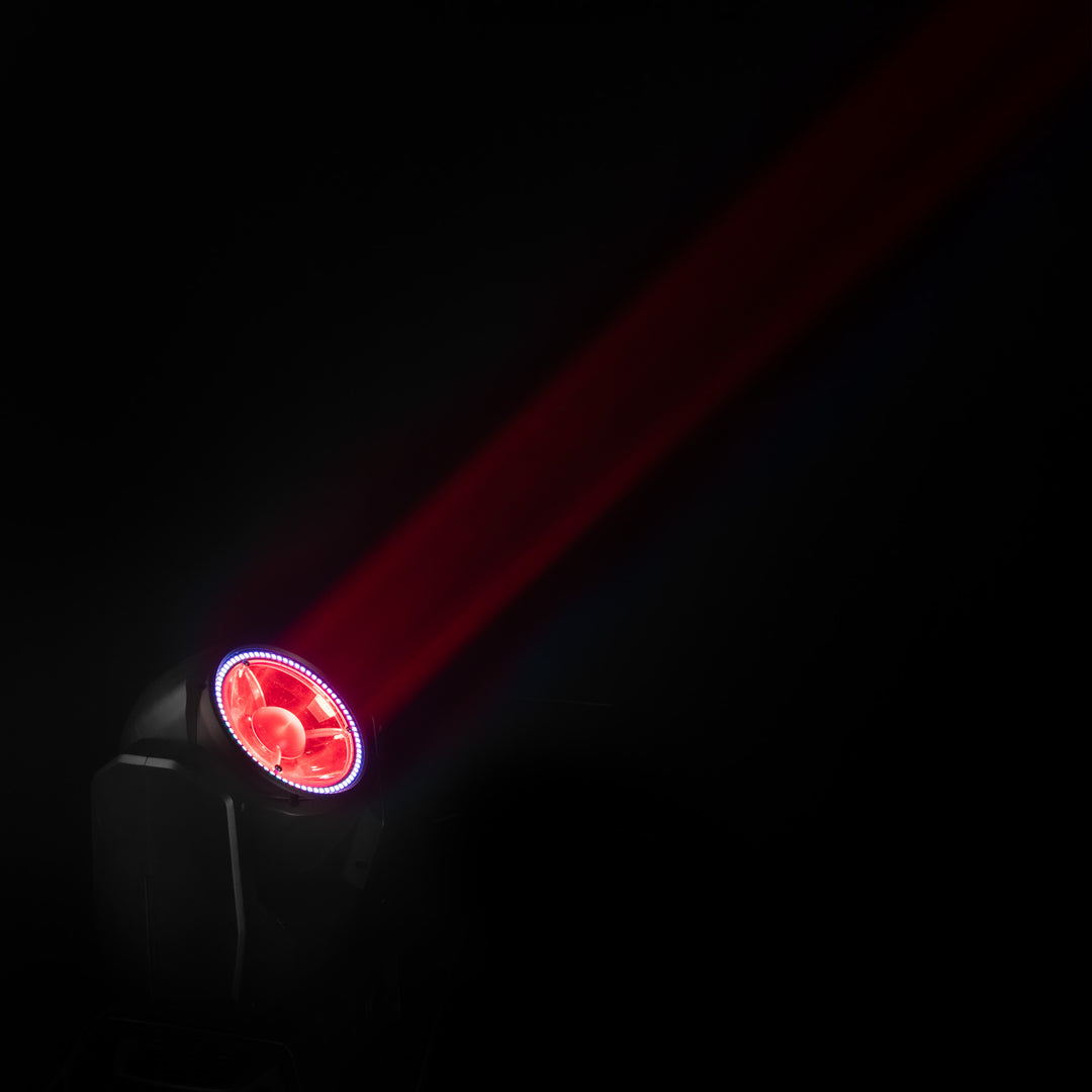 Cameo MOVO BEAM 200 - Cabeza móvil beam con rotación infinita y aro LED