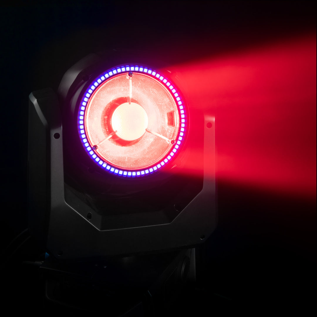 Cameo MOVO BEAM 200 - Cabeza móvil beam con rotación infinita y aro LED