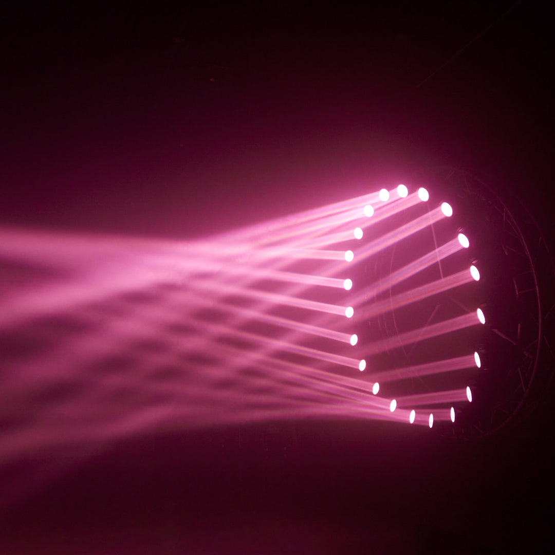 Cameo MOVO BEAM 200 - Cabeza móvil beam con rotación infinita y aro LED