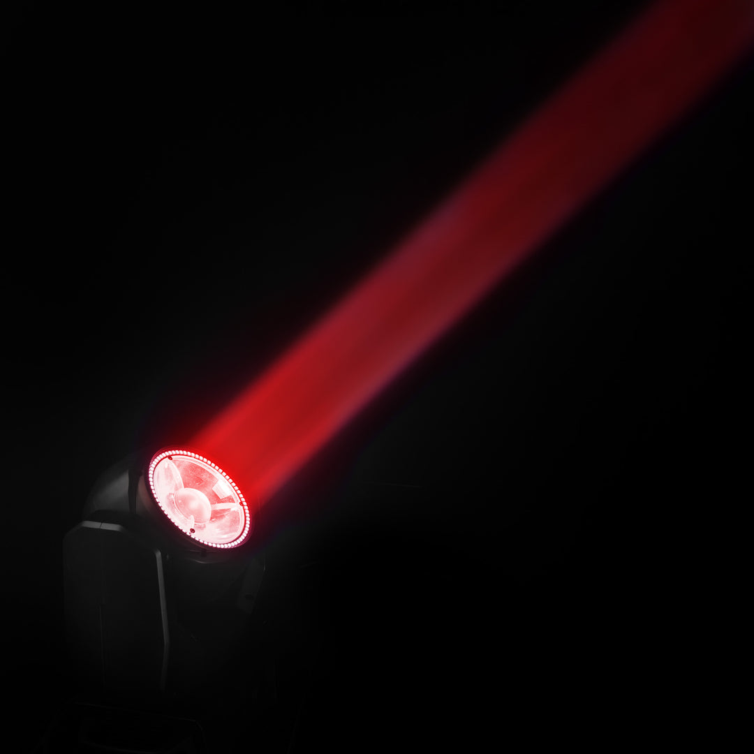 Cameo MOVO BEAM 200 - Cabeza móvil beam con rotación infinita y aro LED