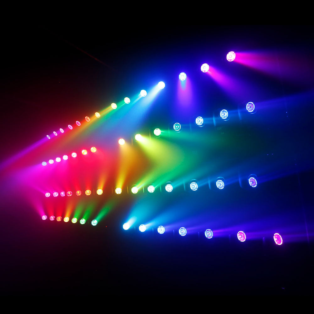 Cameo MOVO BEAM Z100 - Cabeza móvil beam con rotación ilimitada, aro LED y zoom