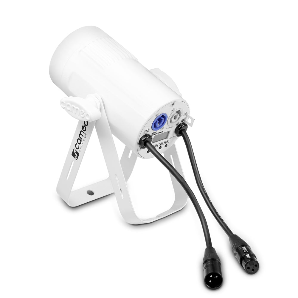 Cameo Q-SPOT 15 RGBW WH - spot compacto con LED RGBW de 15 W en carcasa blanca