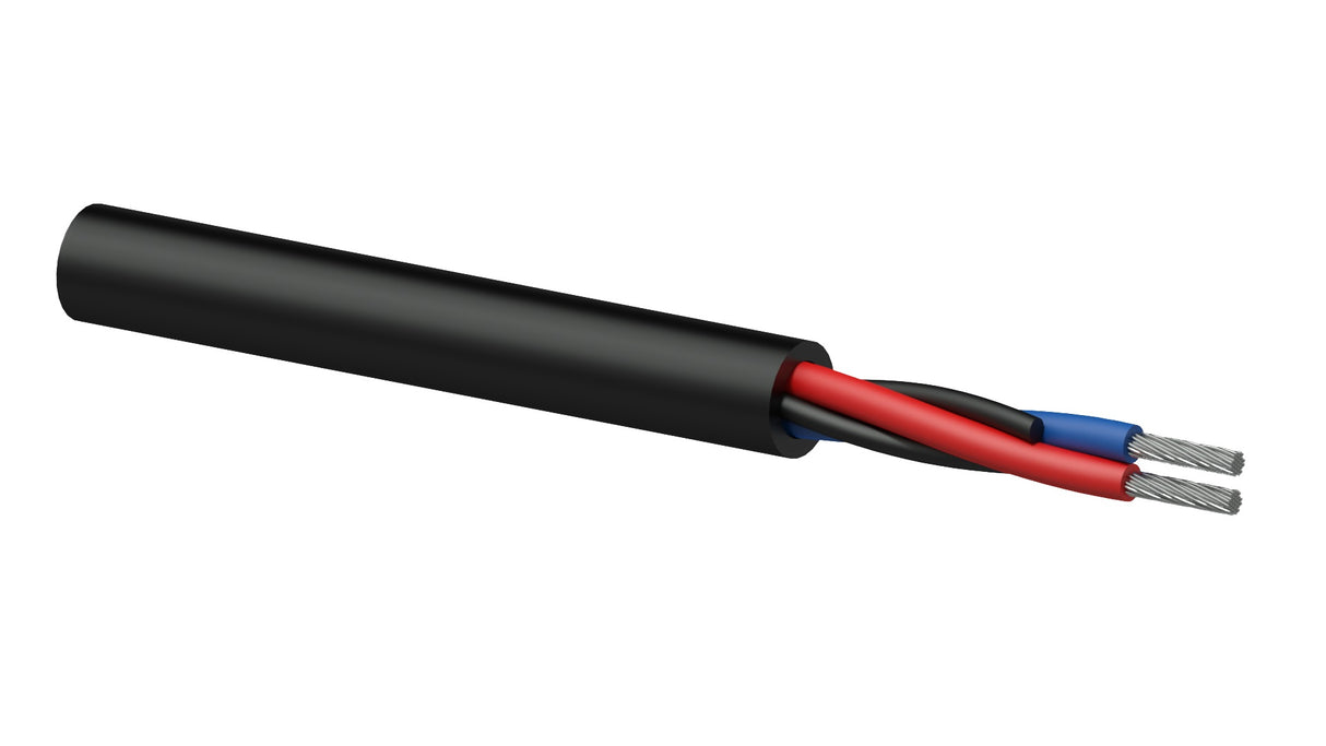 ProCab højttalerkabel BC rund 2 x 0,75 mm² 300 meter