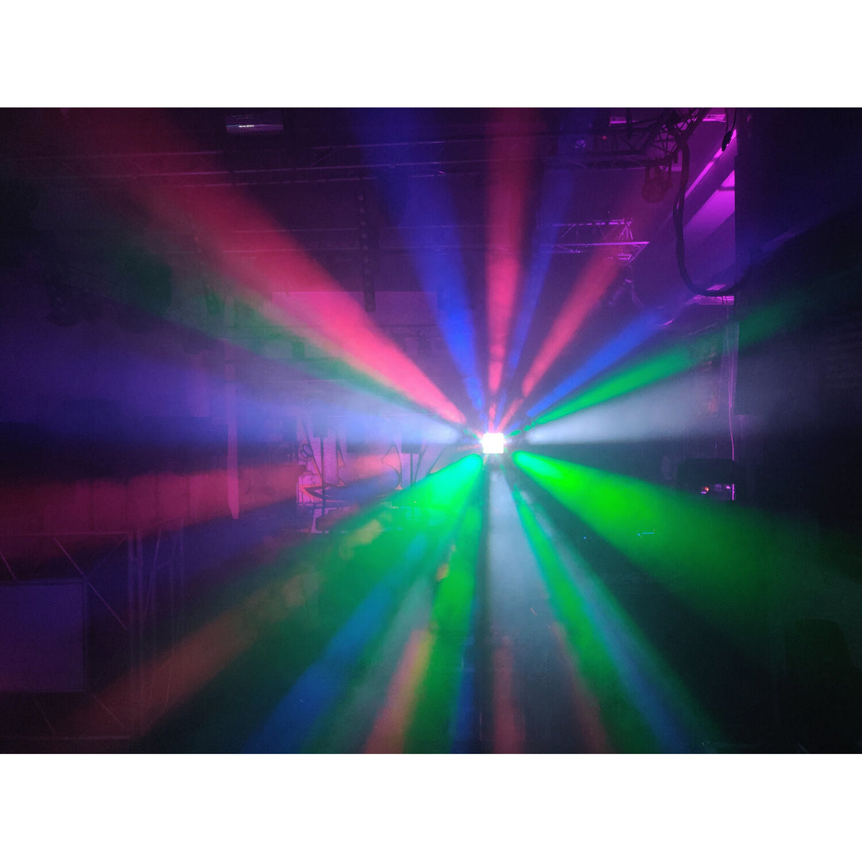 Ibiza Starwash 3-en-1 Luz de discoteca con DMX