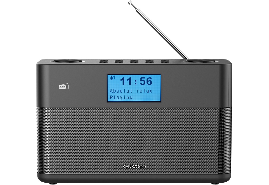Kenwood CR-ST50DABB DAB+, Bluetooth Radio (Black)