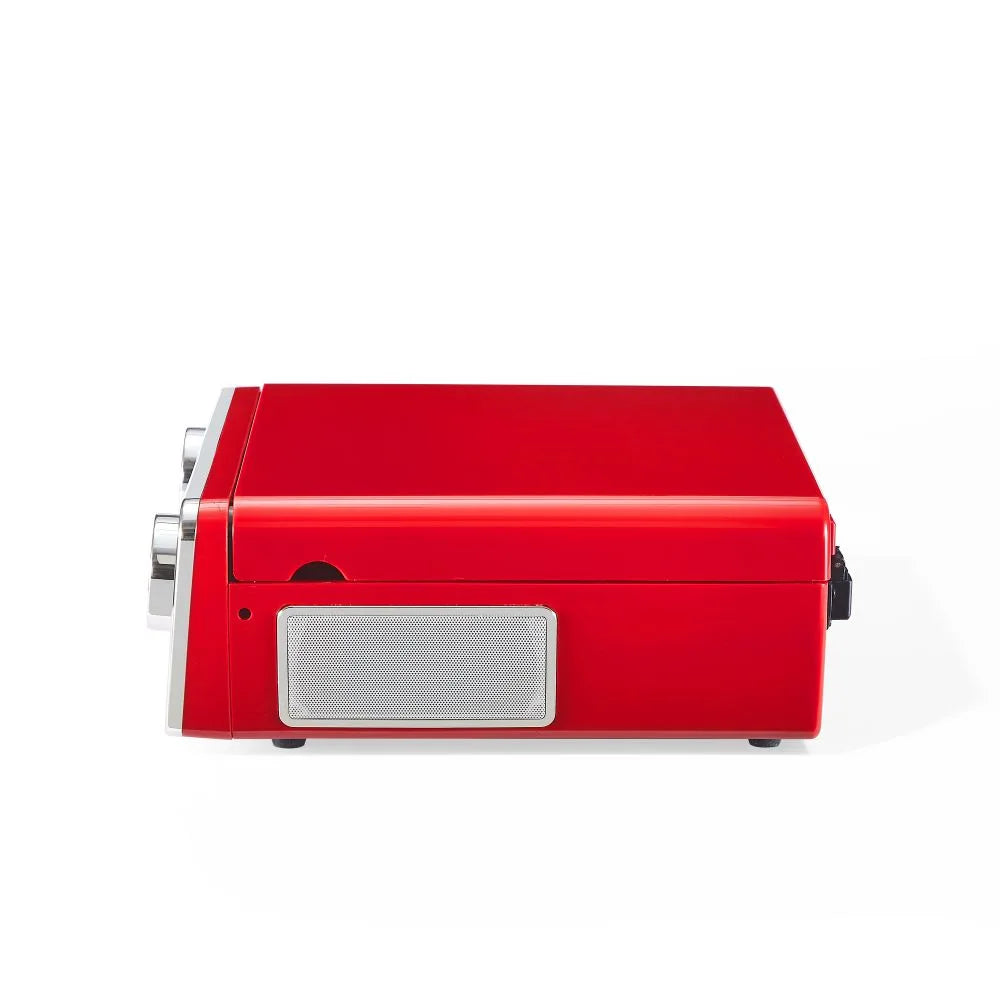Tocadiscos Crosley Powel CR6047A 7 en 1 con Bluetooth, CD y radio