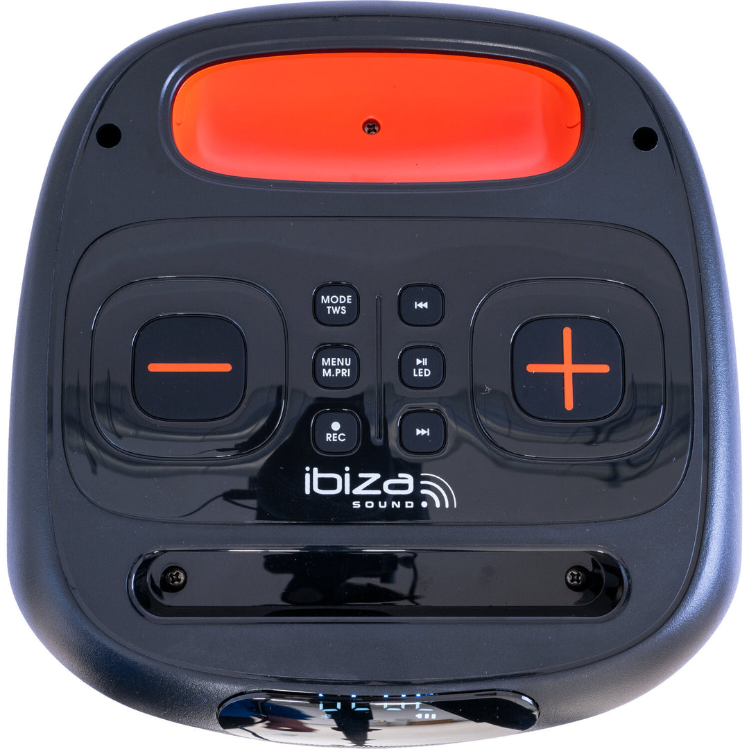 IBIZA Altavoz de fiesta con luces y Bluetooth